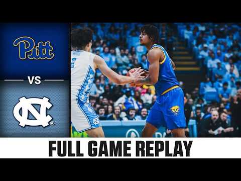 Pitt vs. North Carolina Full Game Replay | 2025-26 ACC Men's Basketball