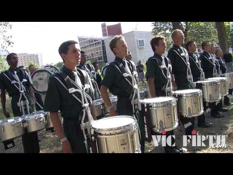 DCI 2012: Madison Scouts "in the lot" Warm-Up (Part 2)