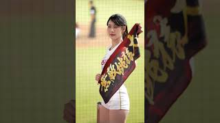 凛々しさと可愛いい笑顔のギャップが良い Kira 楽天ガールズ #台湾チア #樂天女孩 桃園國際棒球場 2024/10/13【台湾チアTV】