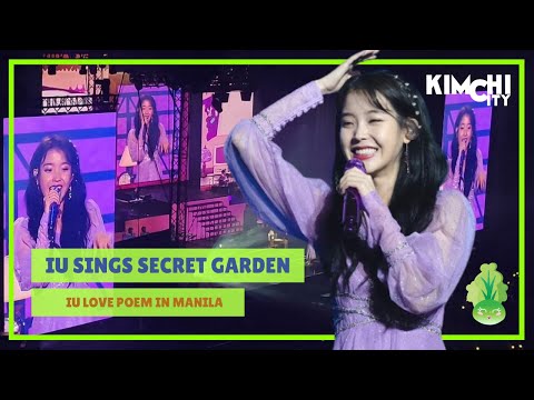 [Concert] IU -  Secret Garden  (Love Poem In Manila 2019)