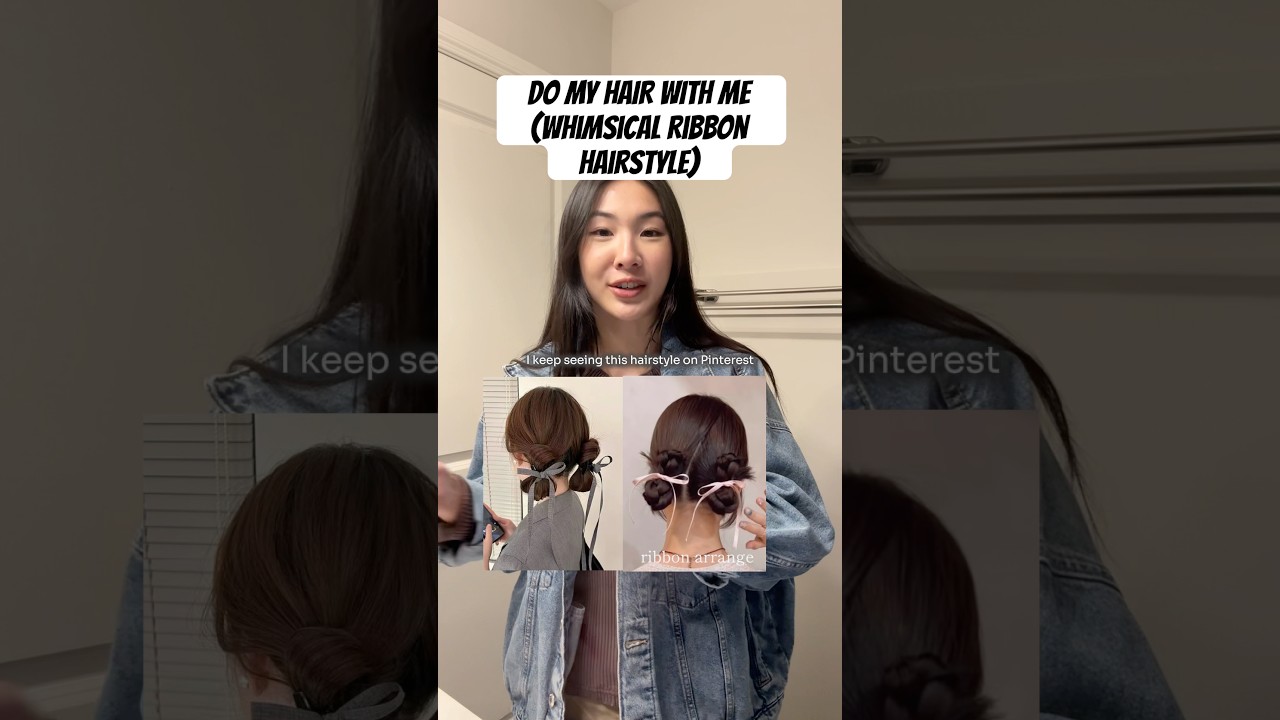 I keep seeing this Pinterest hairstyle so I wanted to recreate it! Do u like it?  #hairinspo