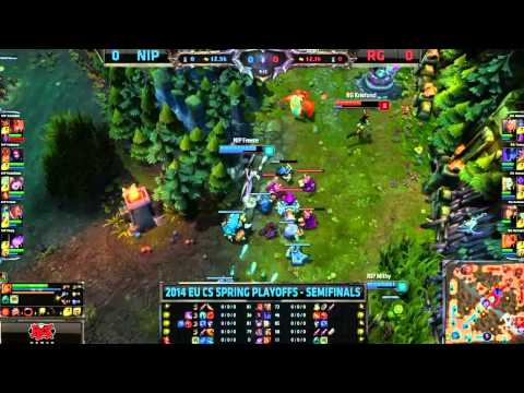 NIP vs RG EUCS Spring Playoffs - Semifinals Game 1  2014