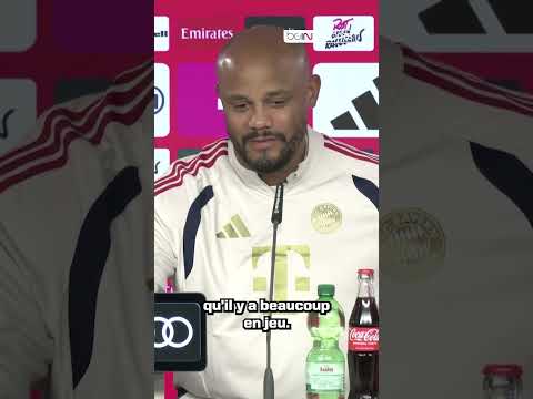 😬❌ Kompany sur l'élimination face au PSG : "C'était même difficile pour mes enfants"