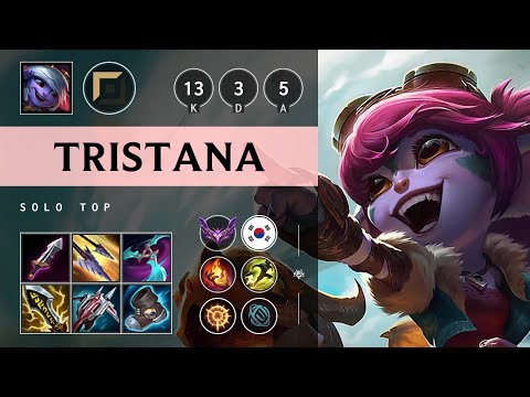 Tristana Top vs Gangplank - KR Master Patch 25.07