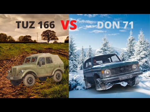 TUZ 166 vs DON 71 {SNOWRUNNER} 🔥🔥🔥