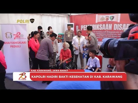 PUSDOKKES POLRI GELAR BAKTI KESEHATAN