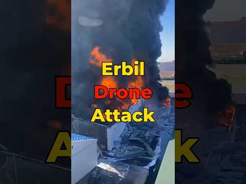 Drone Strikes Hit British Oil Facility in Erbil | Massive Fire Erupts in Iraq’s Kurdistan Region