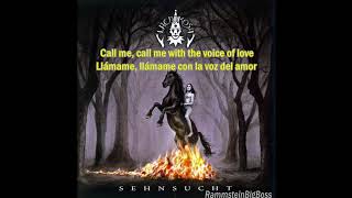 Lacrimosa - Call me with the voice of love (Inglés - Español)