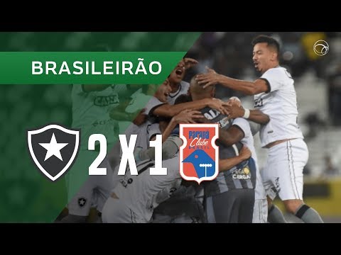 BOTAFOGO 2 X 1 PARANÁ CLUBE - GOLS - 26/11 - BRASILEIRÃO 2018