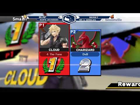The Invasion Wii U Singles - BlaP(Cloud) vs Beast(Charizard) - Pools