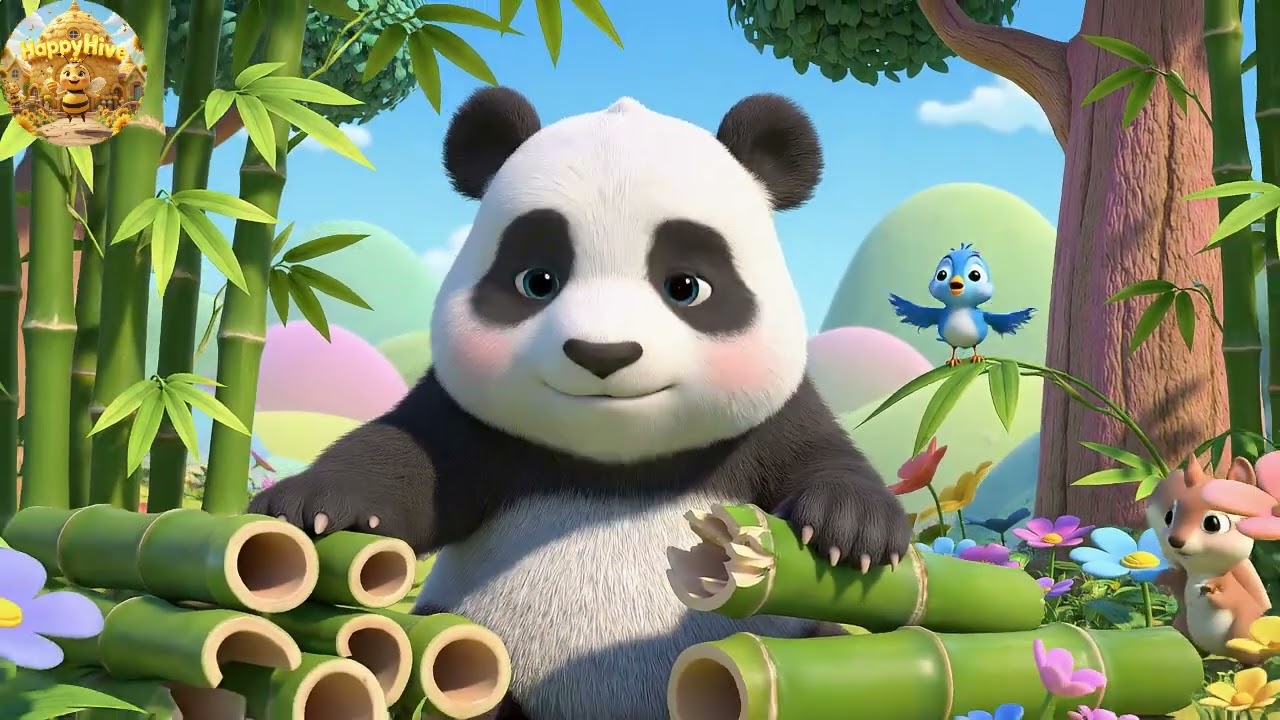 The Panda Goes Chomp Chomp Chomp – Cute Animal Rhyme for Kids