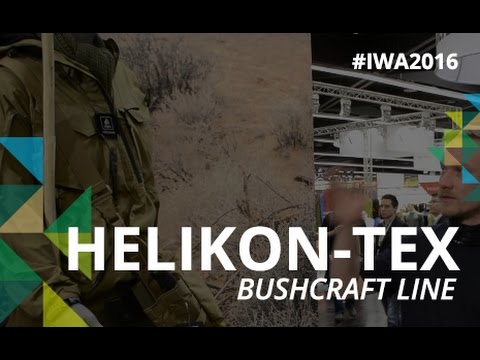 IWA 2016 // HELIKON-TEX BUSHCRAFT LINE