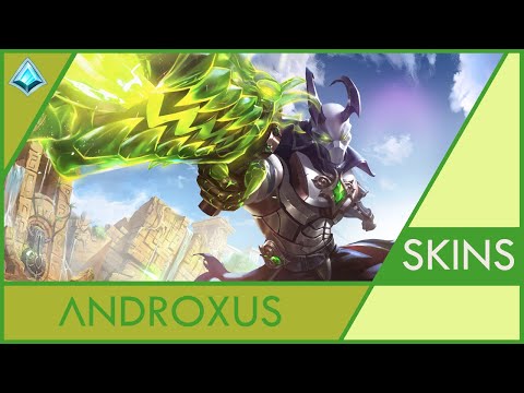 Paladins - All Androxus Skins | Preview