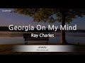 Ray Charles-Georgia On My Mind (Karaoke Version)