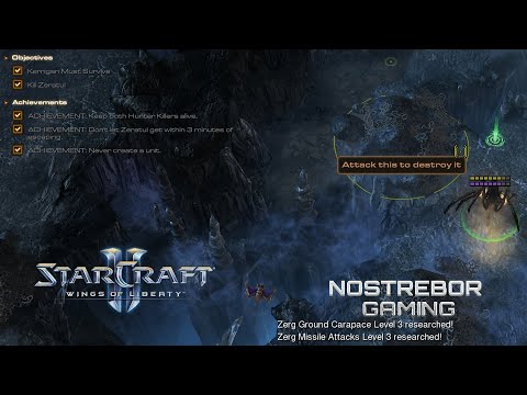 STARCRAFT 2 WINGS OF LIBERTY REVERSED 10 | NOW STOPPING ZERATUL ON WHISPERS OF DOOM