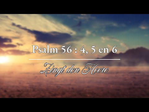 Psalm 56 vers 4, 5 en 6 (Niet-ritmisch) - Psalmbegeleiding op orgel