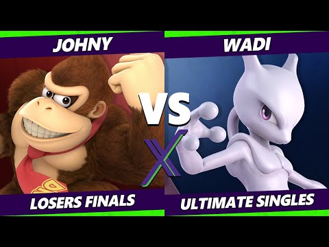 S@X 396 Online Losers Finals - WaDi (Mewtwo, ROB) Vs. JohnY (DK) Smash Ultimate - SSBU