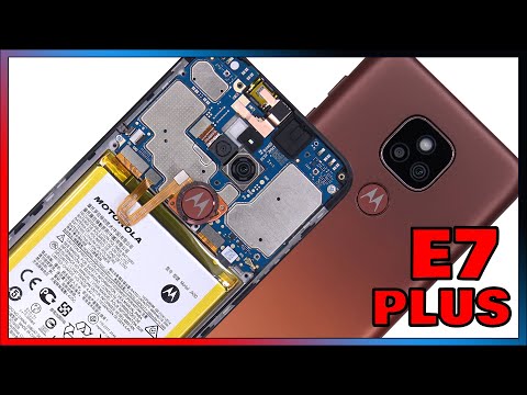 Motorola Moto E7 Plus Disassembly Teardown Repair Video Review