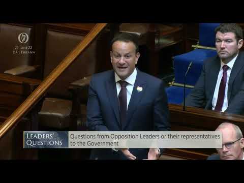 Leaders' Questions - Deputy Paul Murphy. June 23rd, 2022