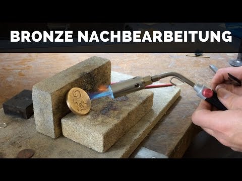 Schmuck und Kunst in Handarbeit - Bronze nachbearbeiten
