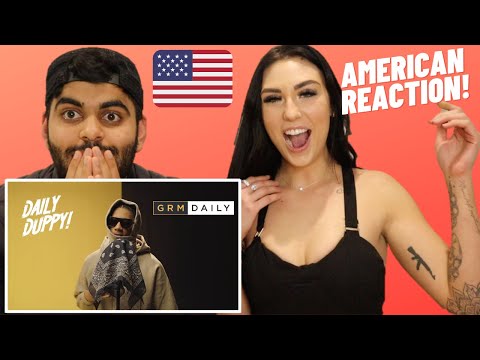 Digga D - Daily Duppy | GRM Daily *AMERICAN REACTION* 🔥