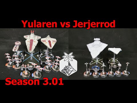 Star Wars Armada "Staying Alive" Yularen vs Jerjerrod - ION Radio Battle Report