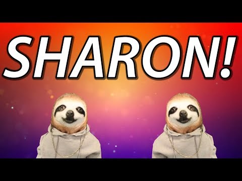 HAPPY BIRTHDAY SHARON! - SLOTH HAPPY BIRTHDAY RAP
