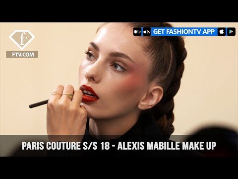 Paris Couture S/S 18 - Alexis Mabille Make up | FashionTV | FTV