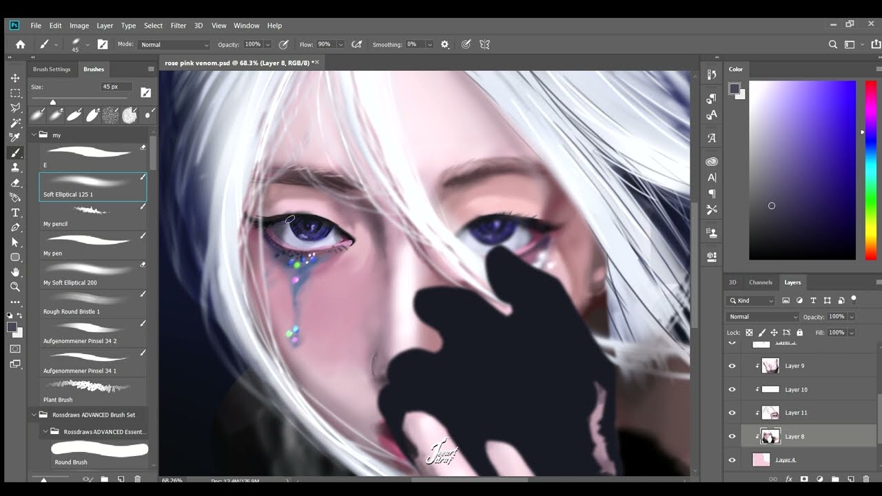 วาดแฟนอาร์ต - Fanart/ออกแบบคาแรกเตอร์/วาดปกนิยาย,ฟิค - 2