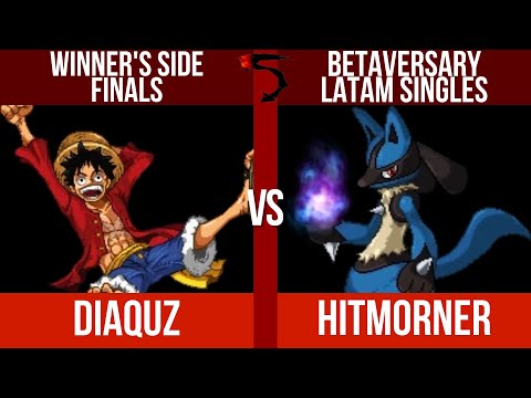 Betaversary LATAM: Diaquz (Luffy) vs. Hitmorner (Lucario) - SSF2 Winners Finals