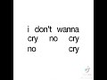 Please Don T Say Goodbye