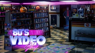 80s Video Store – Halloween Night | VHS Horror Ambience & Retro ASMR