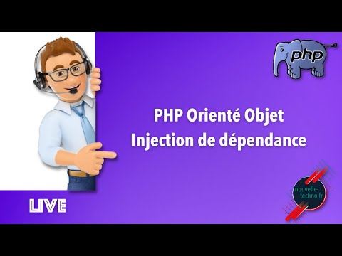 5 Live Coding PHP Orienté Objet Injection de dépendance