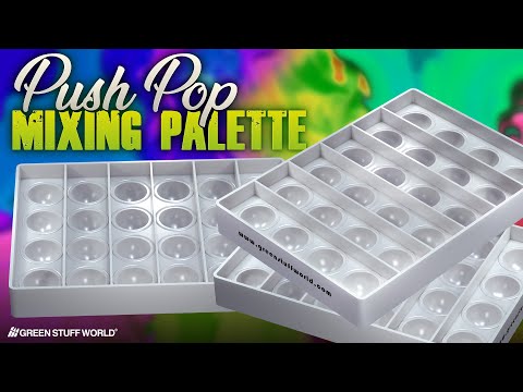 Green Stuff World: Push Pop Mixing Palette - фото 1 - id-p2680991547
