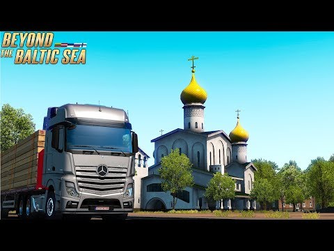 Euro Truck Simulator 2 (Beyond the Baltic Sea) - Exploring Landmarks and other Cool New things