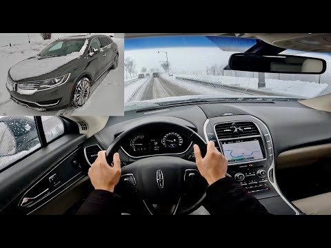 2018 Lincoln MKX - POV Test Drive 3D Audio - Winter Storm Edition