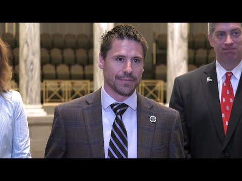 Missouri Sen. Andrew Koenig Discusses Education Reform During Press Conference 