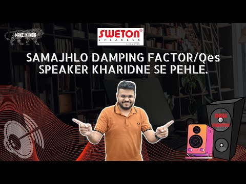 @SwetonSpeakers Amplifier Damping Factor ka Real Matlab !!!