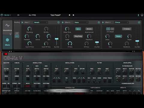 OB Xa V Tutorials Episode 2   Advanced Features & Sound Desi