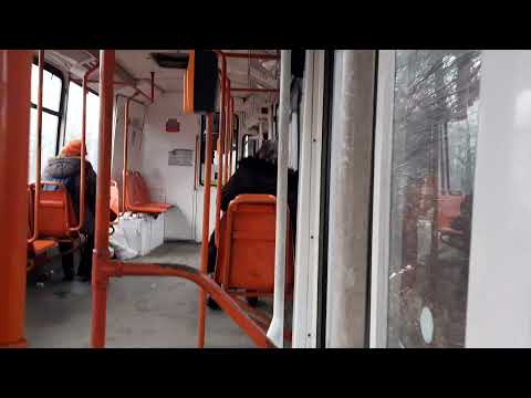 Călătorie cu tramvaiul V3A-93 #112 ( linia 16 ) între "Platforma Industriala Pipera" și Ștrandul Tei