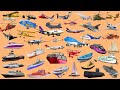 Aircraft Compilation Airplanes For Kids Water Vehicles Boats Ships Aircraft Picture Show