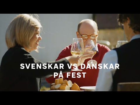 Svenskar och danskar när de krökar