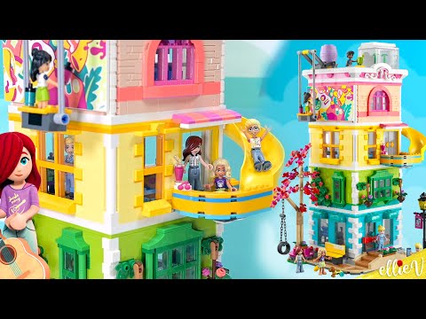 The Rainbow 🌈 Community Centre is complete! Lego Friends build & review pt 2