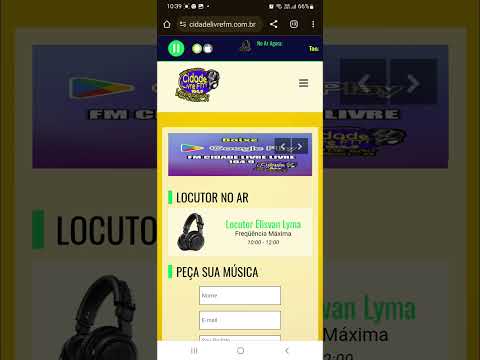 Locutor Elisvan Lyma na locução 🎙🎧