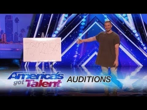 Tom London: Magician Mystifies Crowd With Tech Magic - America's Got Talent 2017