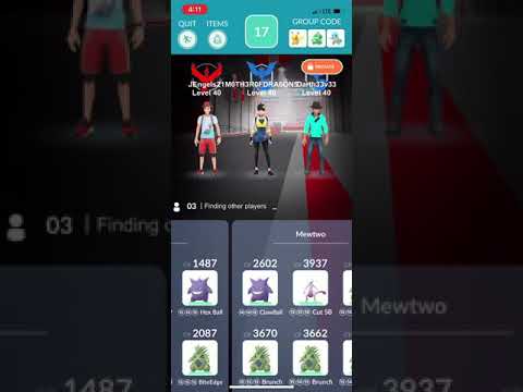 Mewtwo trio and capture (96 IV)