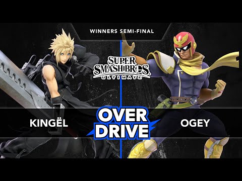 Overdrive SSBU #2 - Kingël (Cloud) vs Ogey (Captain Falcon) (Winners Semi-Final)