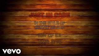 Ronnie Milsap - Just In Case (Karaoke)