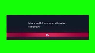 Tekken 8 disconnect/ragequit message "failed to establish a connection with opponent" green screen