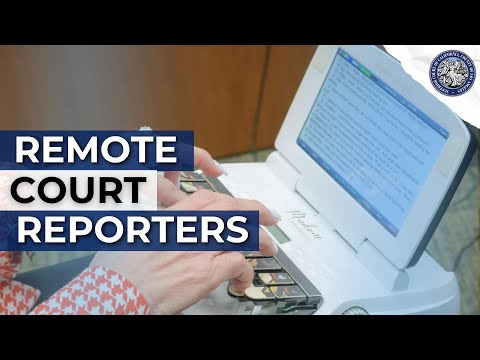 The Digital Courtroom: Remote Work in Court Reporting